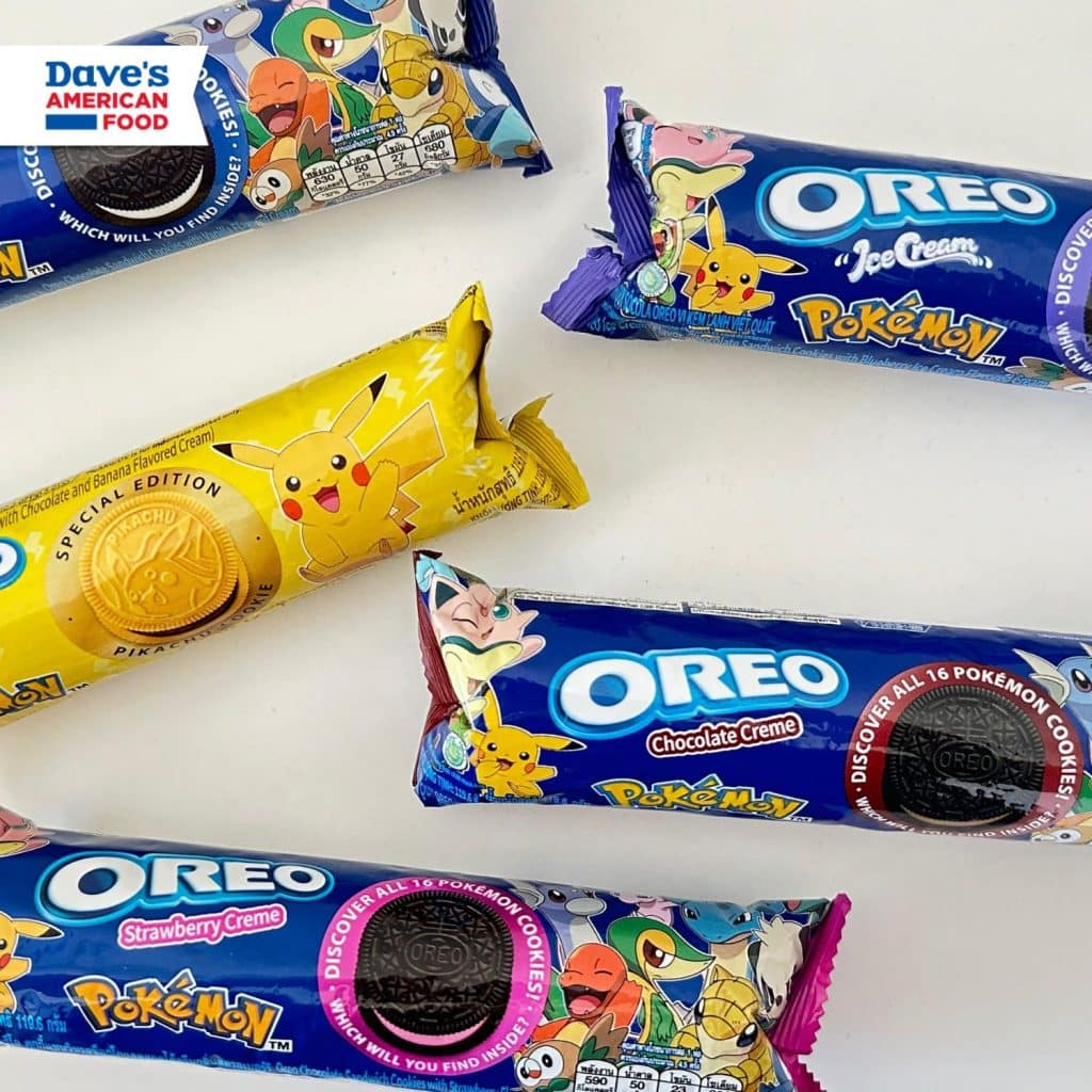 Pokémon x oreo, biscotti da collezione!