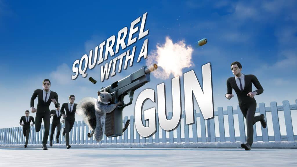 Squirrell with a gun
