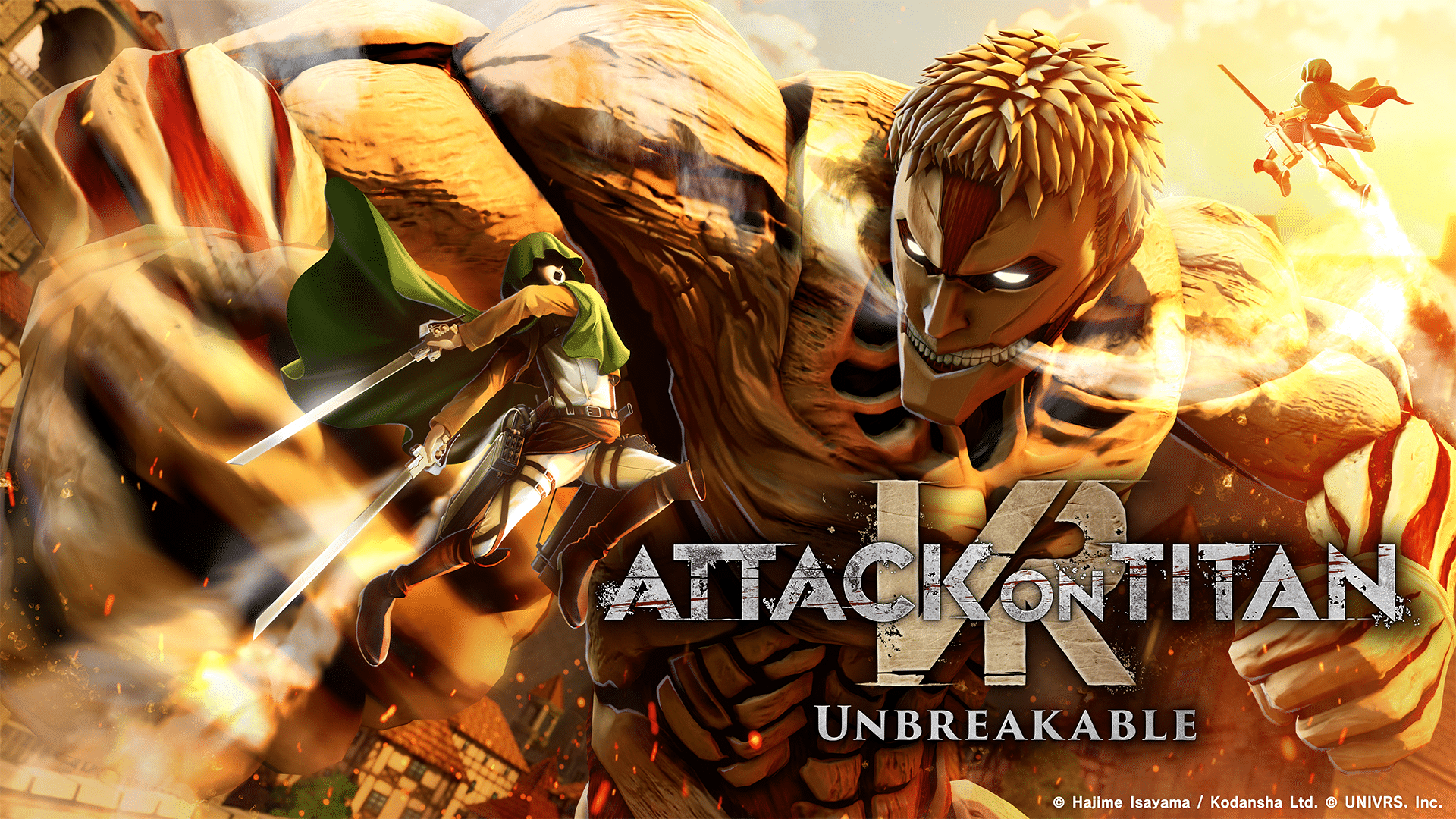 Attack on titan vr: unbreakable, annunciata l'imminente early access Attack on titan vr