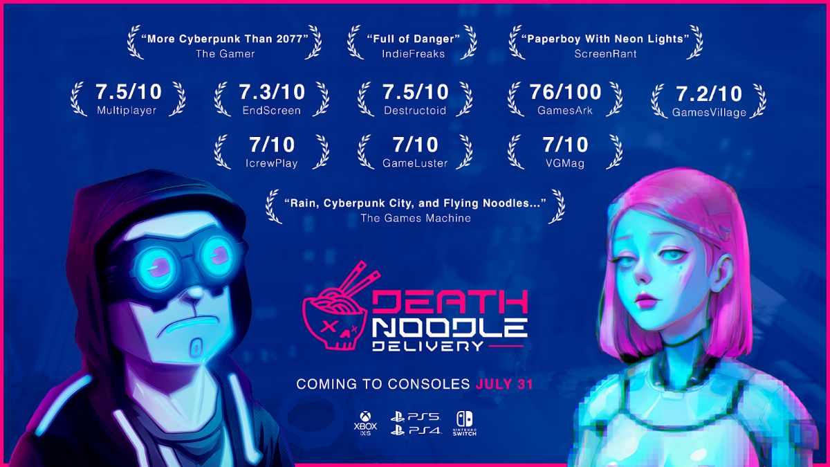 Death noodle delivery uscirà su console il 31 luglio!