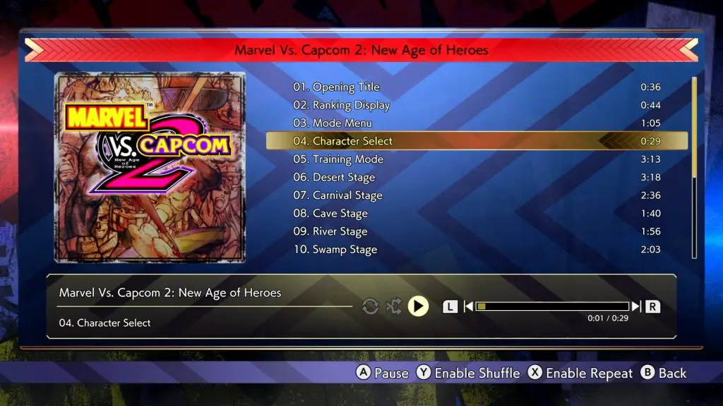 Marvel vs Capcom Fighting Collection Differenze 04