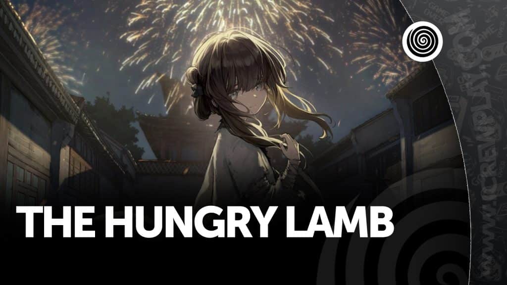 The hungry lamb