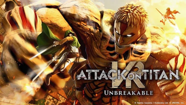 Attack on titan vr: unbreakable arriva alla versione 1. 0