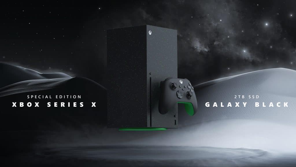 xbox series x galaxy black