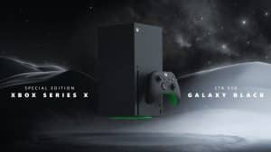 xbox series x galaxy black
