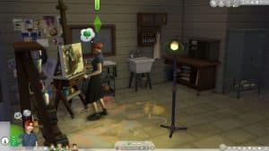 The Sims 4 kit Atelier