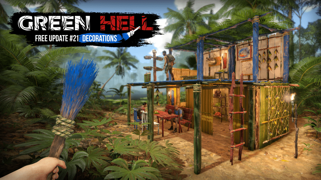 Green hell decorations