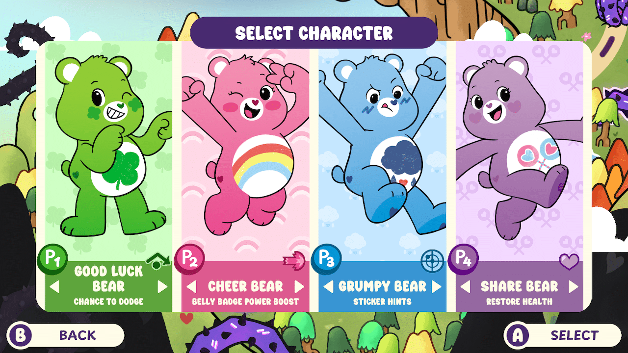 L’avventura colorata dei care bears debutta su nintendo switch e pc!