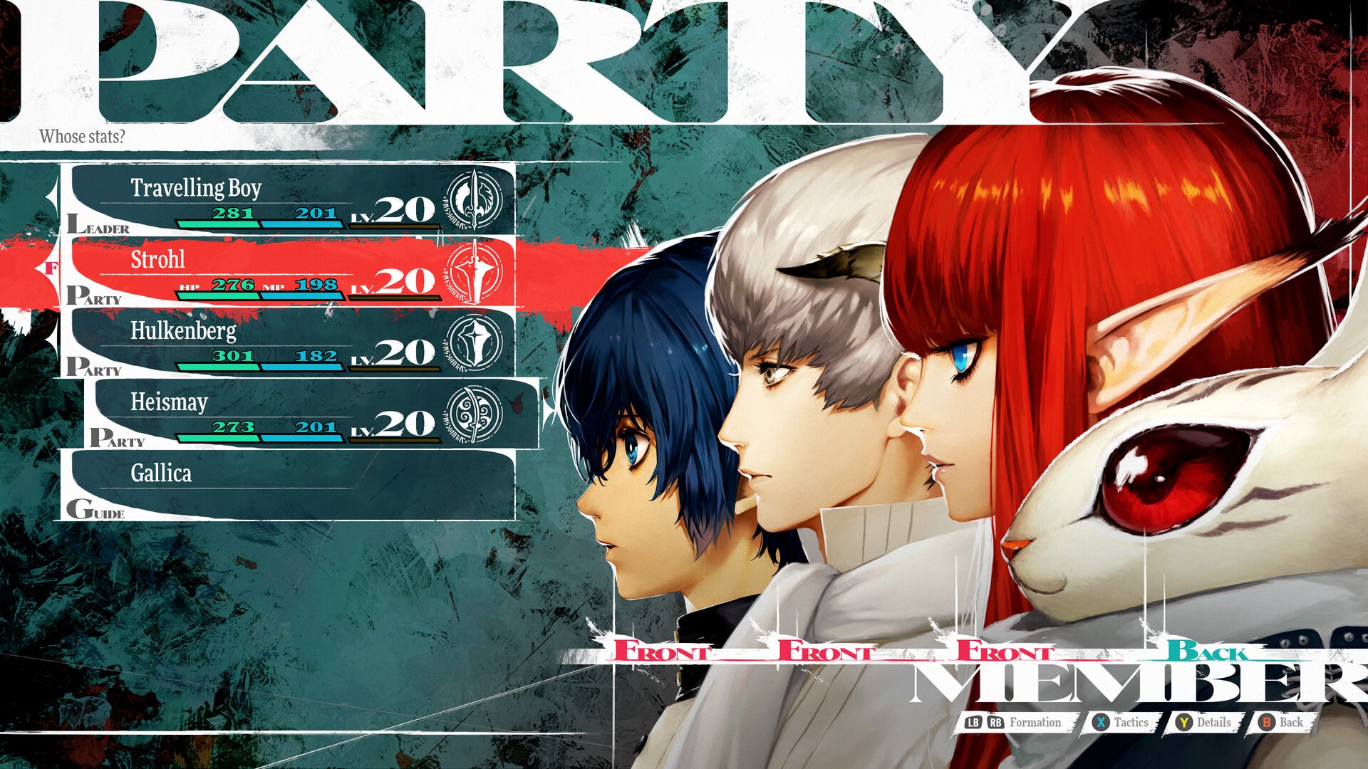 Metaphor refantazio: immagine ufficiale del gioco di atlus