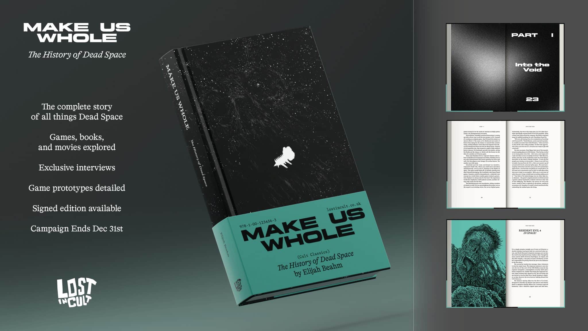 Make us whole: la storia di dead space in un libro definitivo sulla saga horror più iconica del millennio