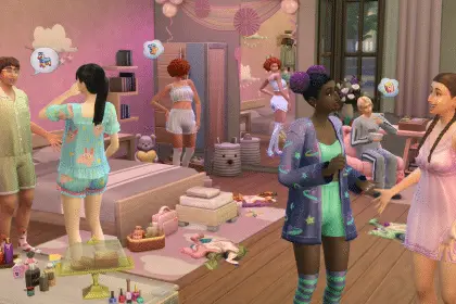 Pigiama Party di Trillyke The Sims 4