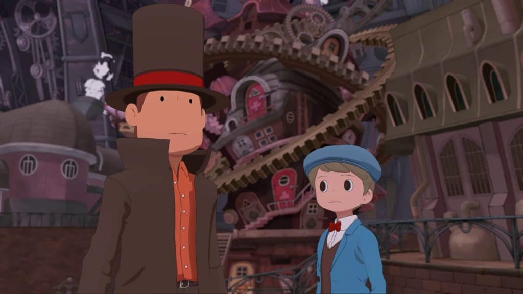 Professor layton il nuovo mondo a vapore