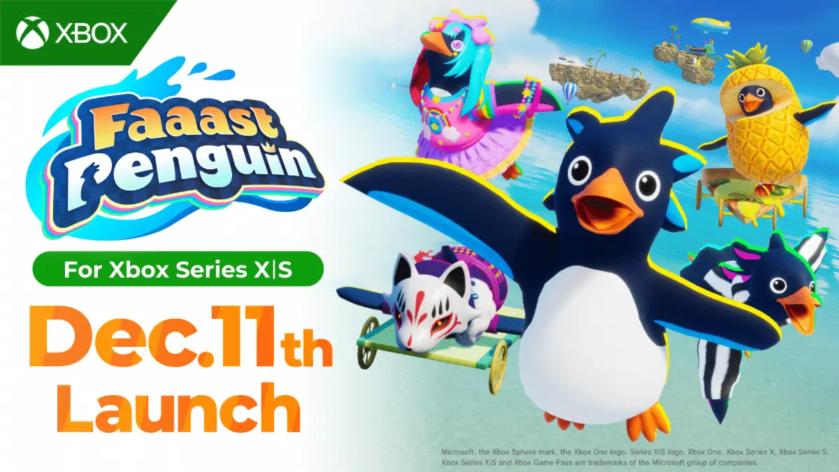Faaast Penguin arriva su Xbox Series X|S