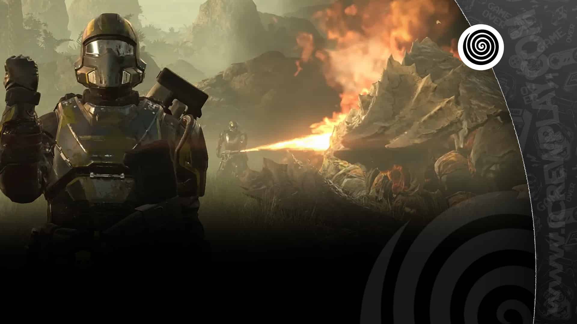 Helldivers 2, immagine promozionale del gioco: il fucile premio liberty day non è mostrato in questo scatto