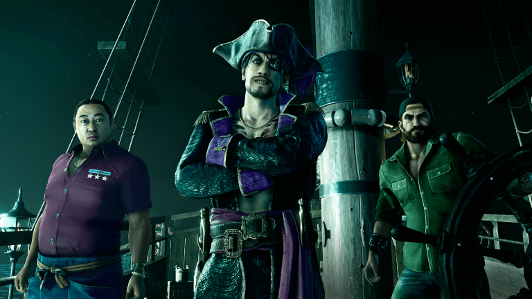 Like a dragon pirate yakuza in hawaii