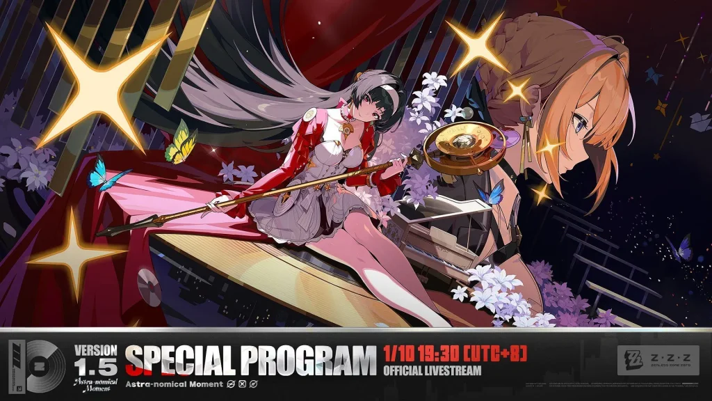 Zenless zone zero versione 1. 5 - banner, rerun e skin annunciati Zenless zone zero astra-nomical moment