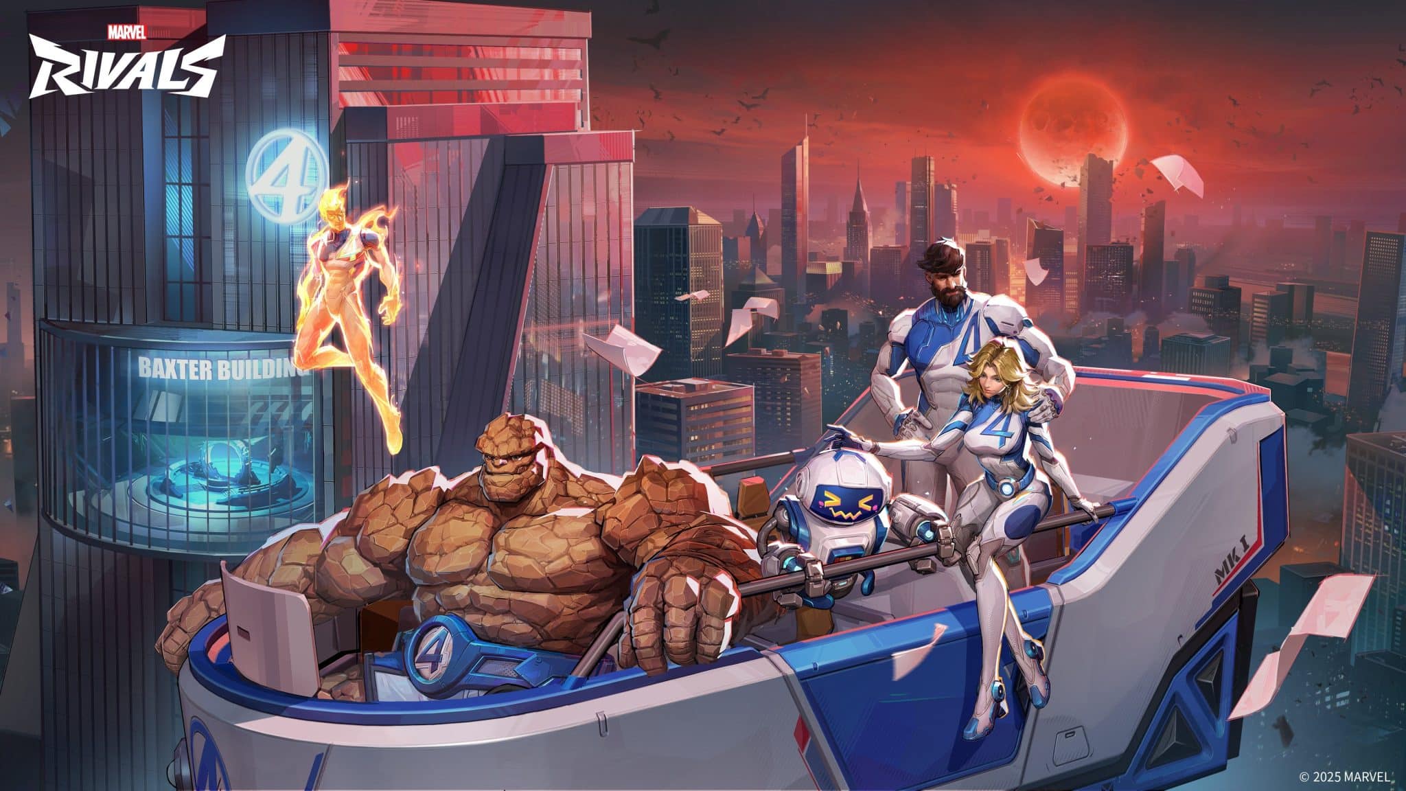 Marvel rivals: i fantastici 4 protagonisti della season 1