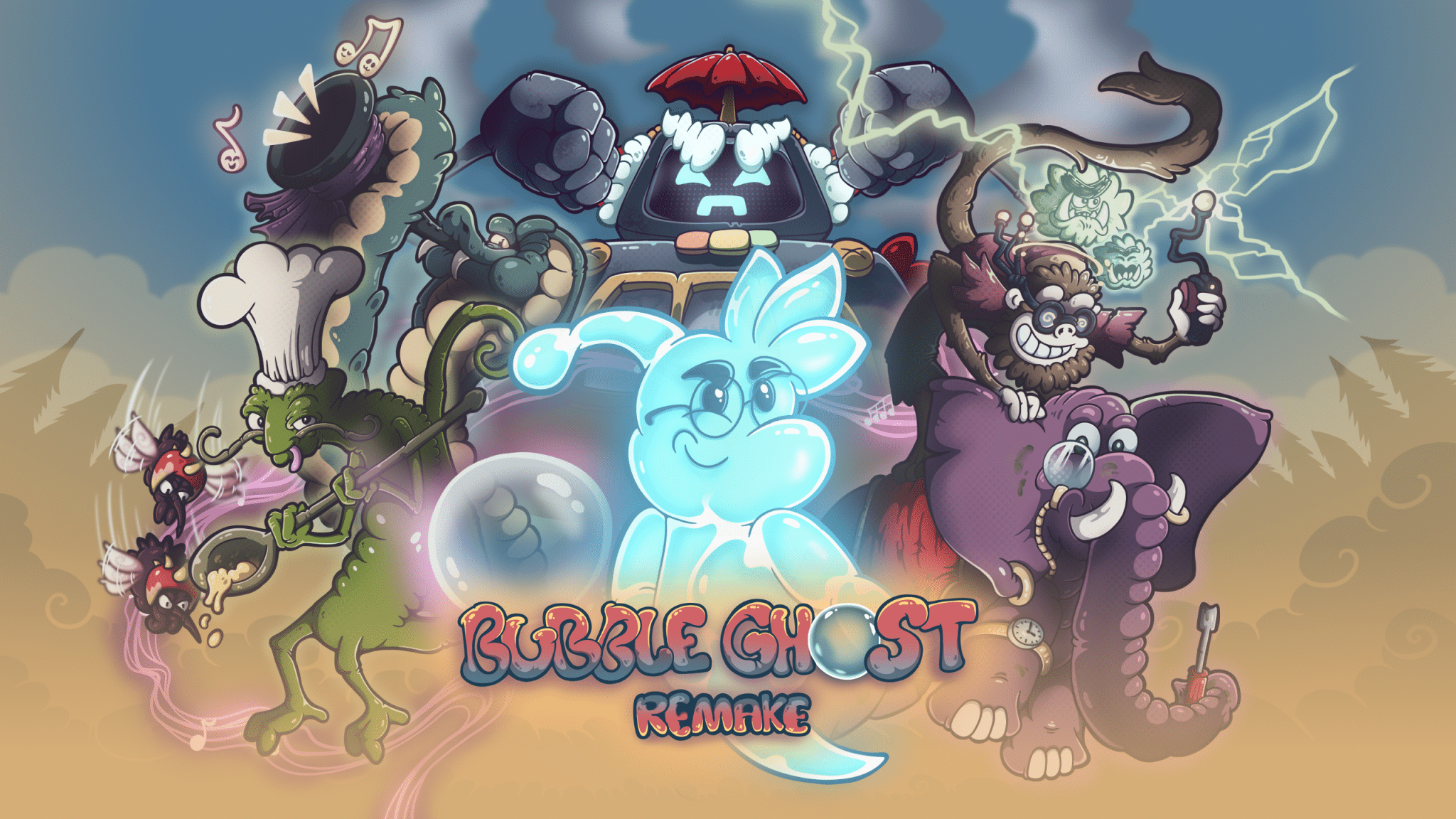 Bubble ghost remake: il classico platform torna su pc e switch il 27 marzo 2025