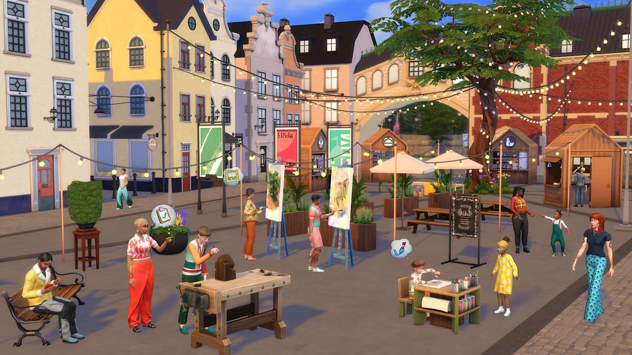 The sims 4 businesses & hobbies, analizziamo il trailer The sims 4 businesses & hobbies_3