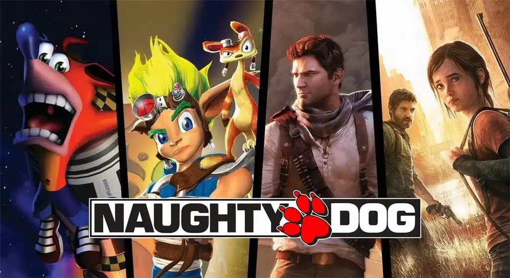 Naughty dog copertina titoli