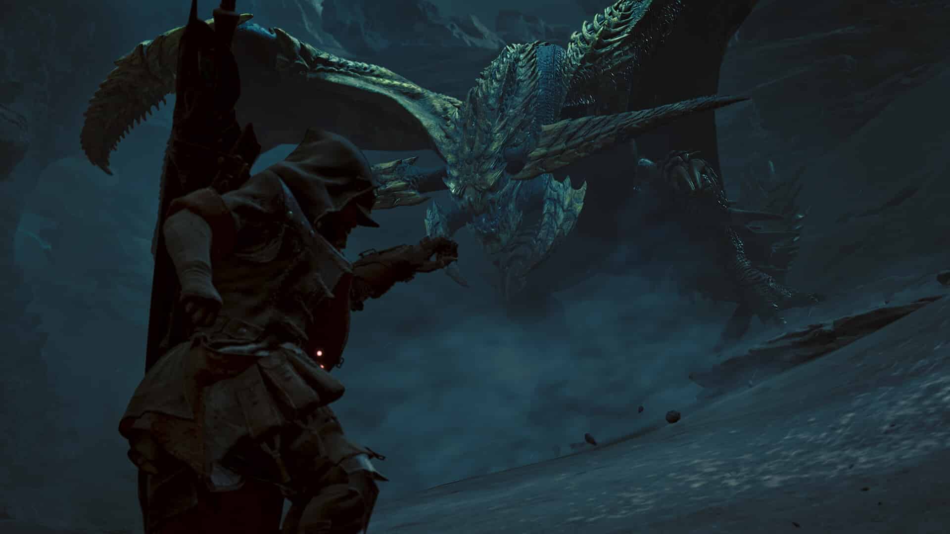 Monster hunter wilds switch 2: fps, risoluzione e modalità grafiche Monster hunter wilds durante una caccia