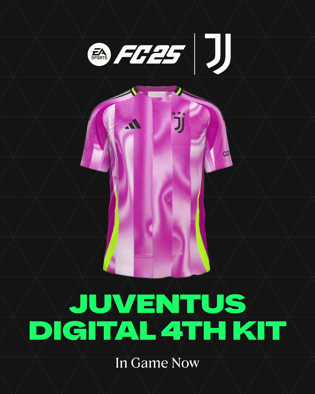 Il nuovo kit iridescente della juventus debutta in ea sports fc 25 Il nuovo kit iridescente della juventus debutta in ea sports fc 25