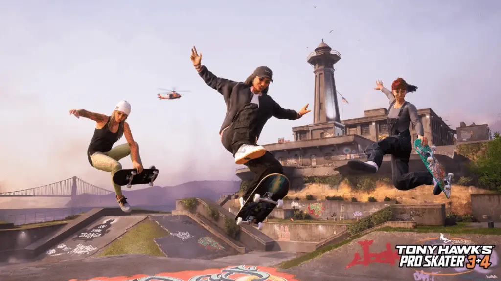 tony hawk's pro skater 3+4