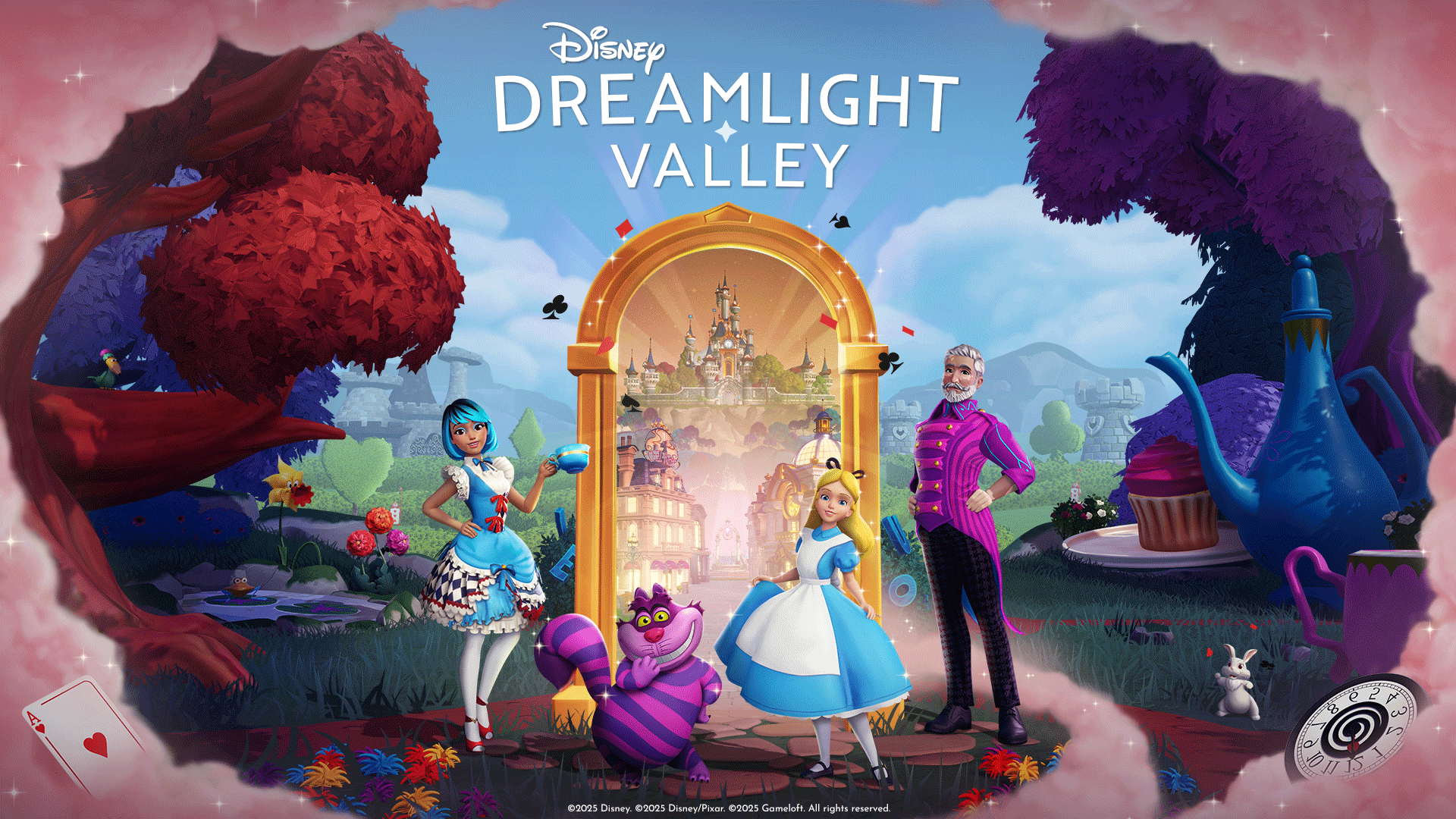 Disney dreamlight valley: alice e lo stregatto arrivano con l’update gratuito