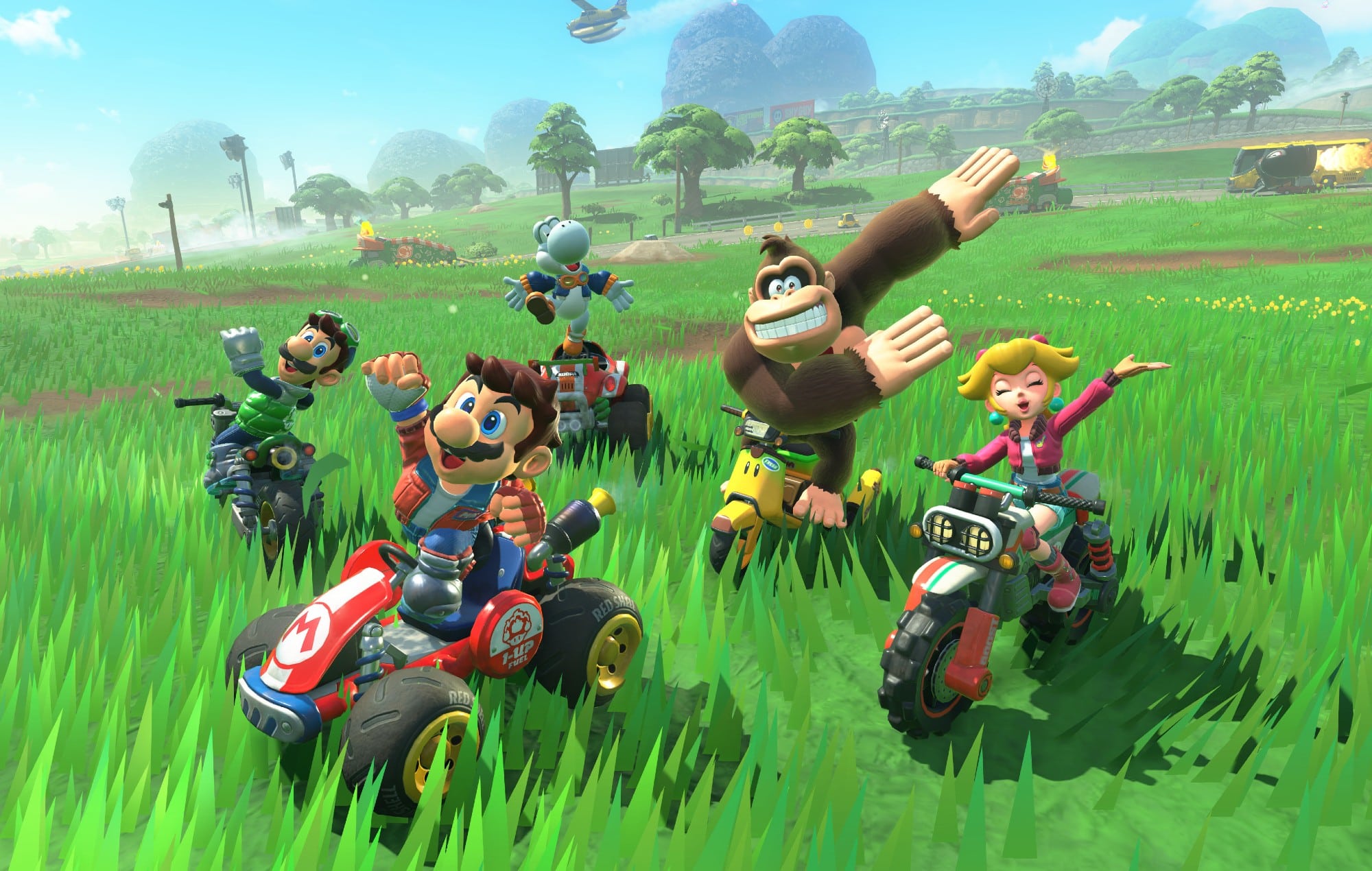 Mario kart world 1. 8. 0: nuovi circuiti e modalità spettatore