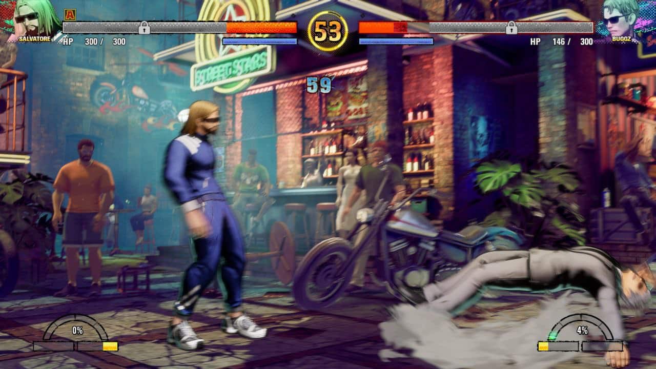 Immagine di archivio di fatal fury city of the wolves