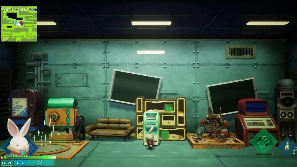 Rusty Rabbit, recensione (Nintendo Switch) Rusty Rabbit safe zone
