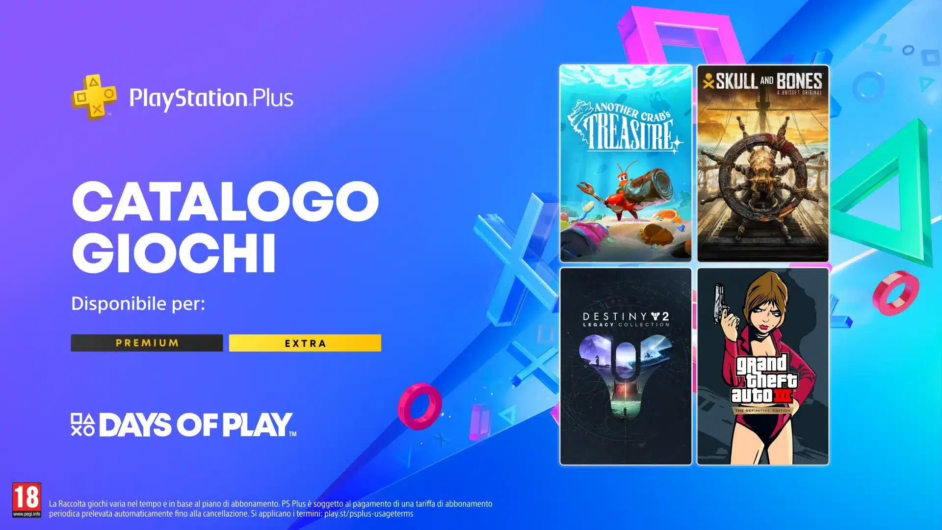 PlayStation Plus: Svelati i giochi di giugno per il catalogo Essential e alcune novità per Extra e Premium PlayStation Plus: Svelati i giochi di giugno per il catalogo Essential e alcune novità per Extra e Premium