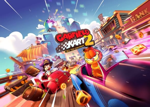 Garfield kart 2 – all you can drift: il ritorno di garfield in pista dal 10 settembre