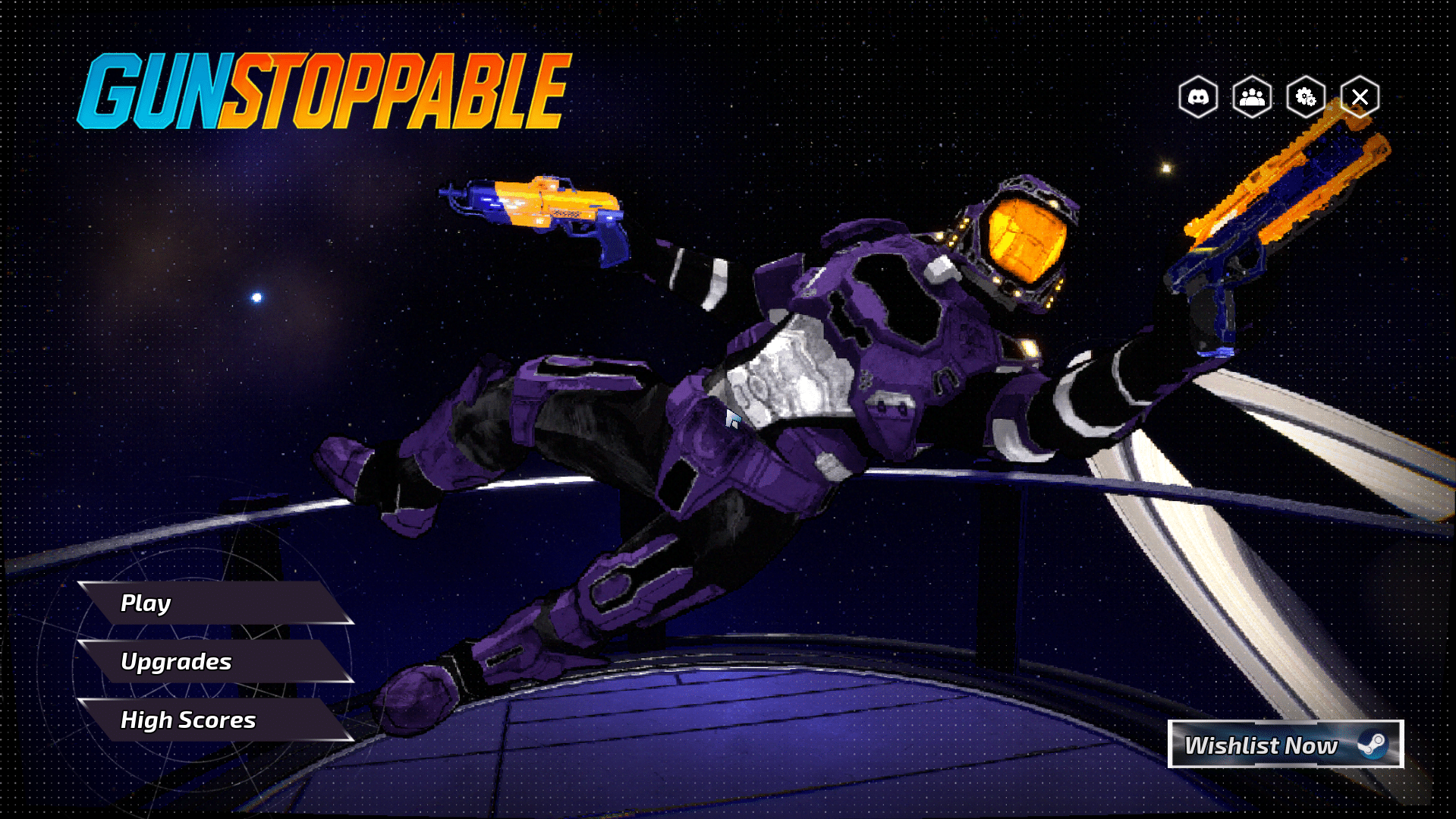 Gunstoppable arriva su xbox: data, 60 fps e italiano Gunstoppable, gameplay veloce con armi e parkour