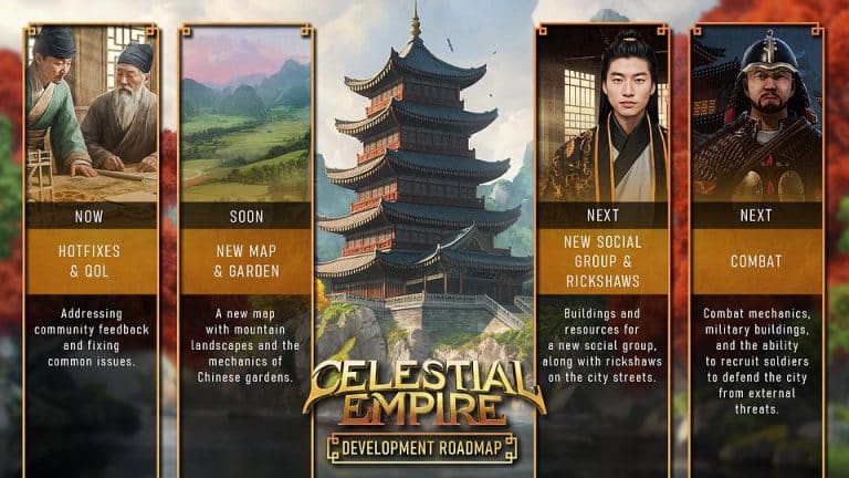 Celestial empire: city builder dell’antica cina in early access su steam