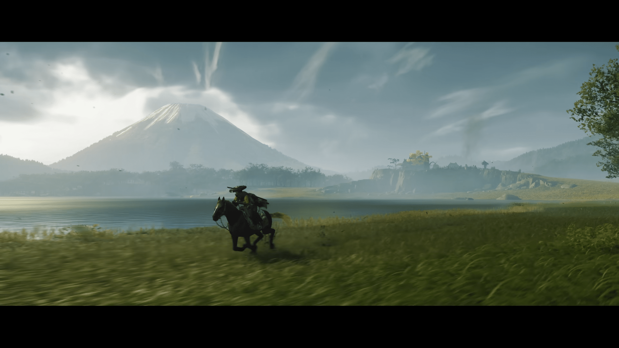 Ghost of Yōtei: Il budget è simile a quello di Ghost of Tsushima Ghost of Yōtei - One Thousand Blades Trailer _ PS5 Games 0-55 screenshot