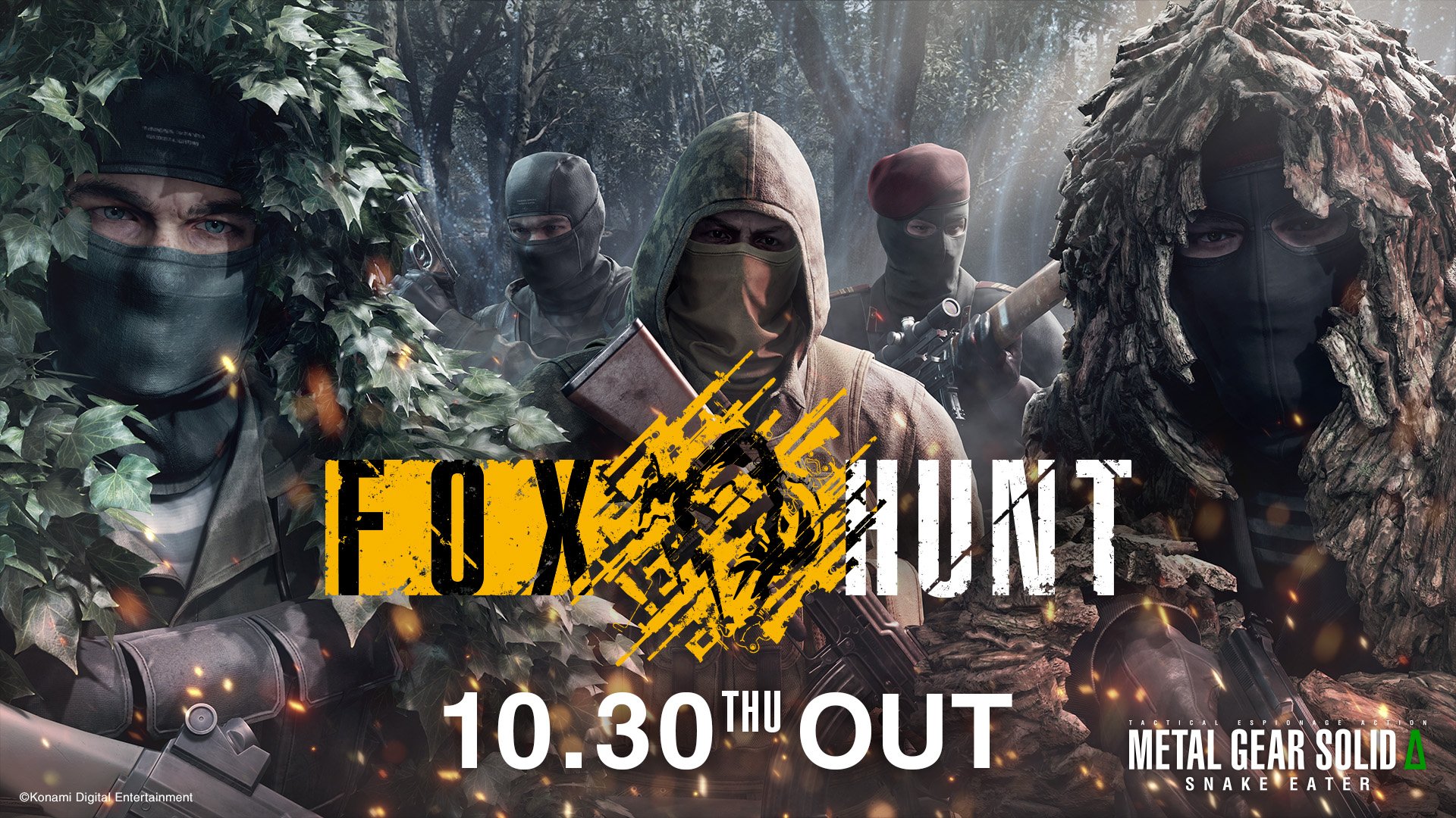 Come funziona la modalità fox hunt in metal gear solid δ