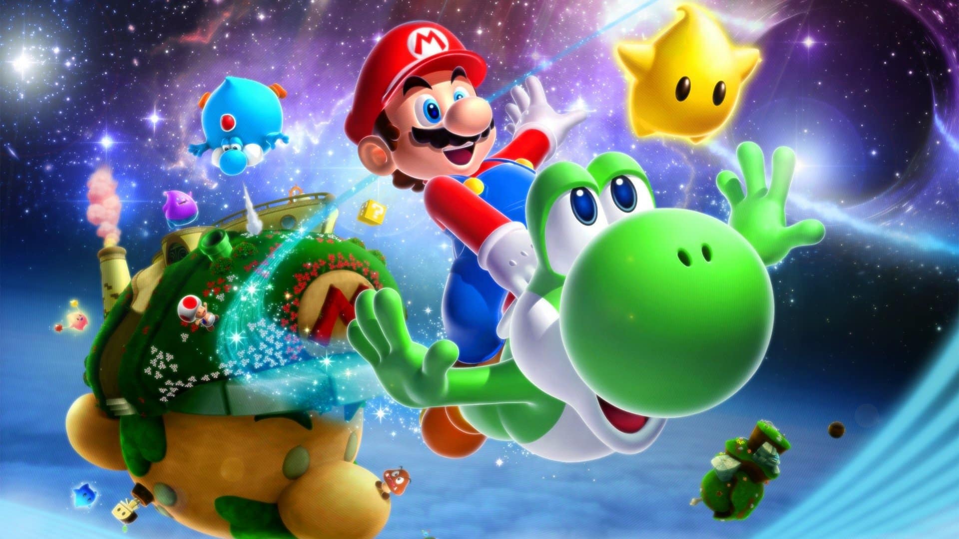 Nintendo direct: super mario festeggia 40 anni con galaxy su switch e un nuovo film