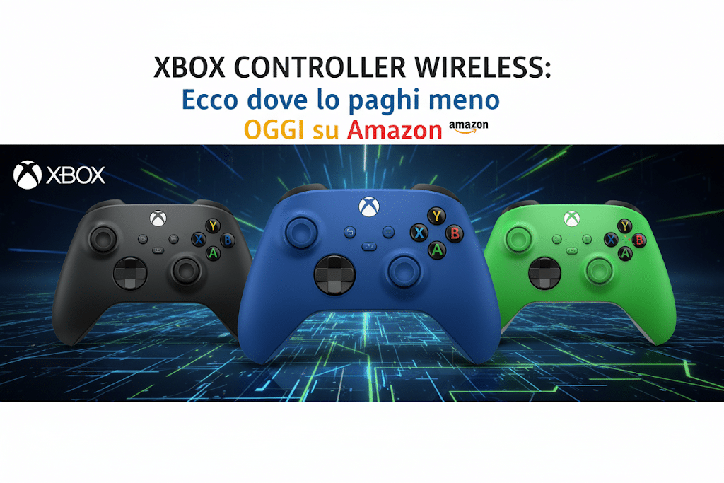 Offerte amazon gaming su controller e accessori