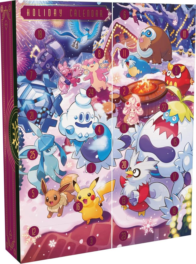 Pokemon tcg: calendario delle festività 2025