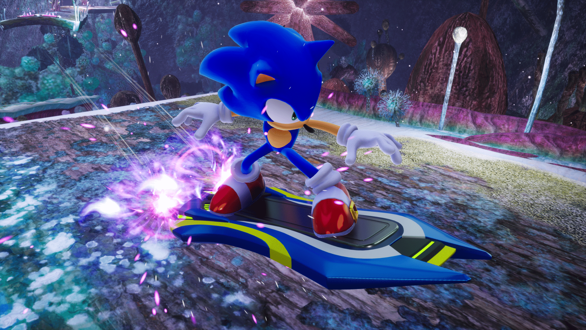 Sonic racing crossworlds: immagine di gioco