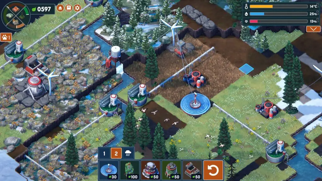 Terra Nil - Heatwave Update, recensione (Nintendo Switch)