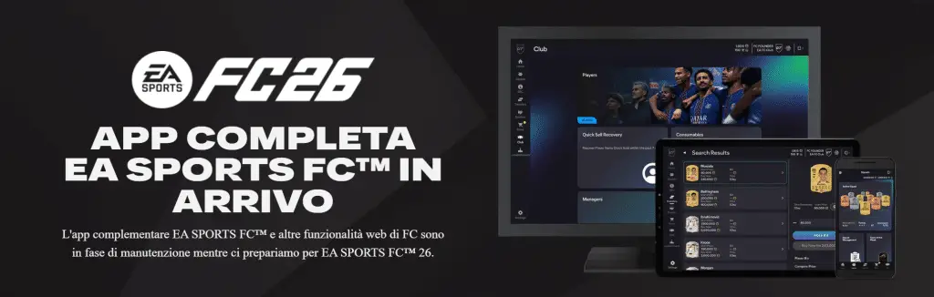 Web App EA Sports FC 26