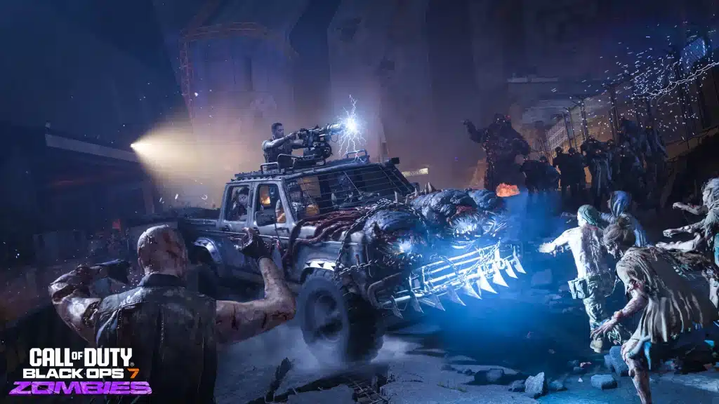 il veicolo strabiliante Vecchia Tessie (3) Black Ops 7 Zombi