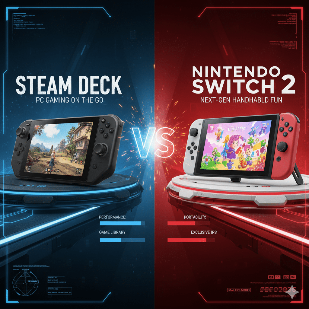 switch 2 VS Steam Deck