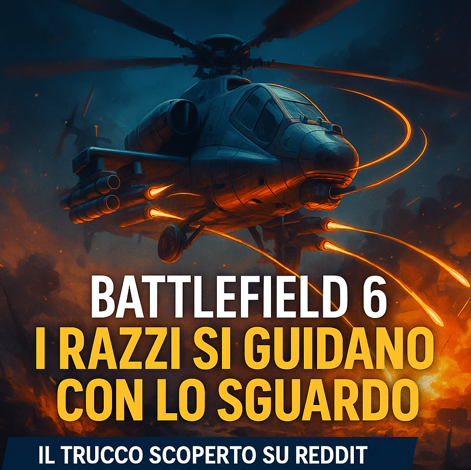 Battlefield 6: i razzi si guidano con lo sguardo e nessuno lo sapeva Battlefield 6 i razzi si guidano con lo sguardo