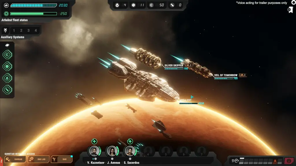 Battlestar Galactica: Scattered Hopes trasforma la fuga dai Cyloni in un roguelite di sopravvivenza spaziale? Battlestar Galactica_ Scattered Hopes _ Gameplay Trailer 0-13 screenshot