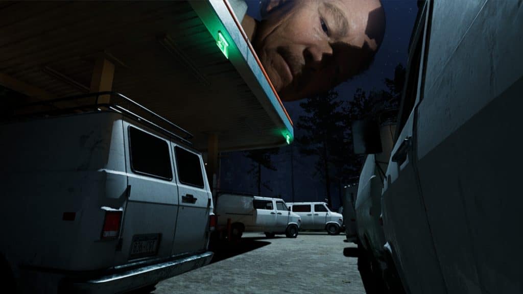 Before exit gas station