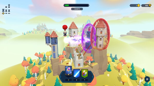 Castle Crumble, il gioco che trasforma la distruzione in spettacolo Castle Crumble
