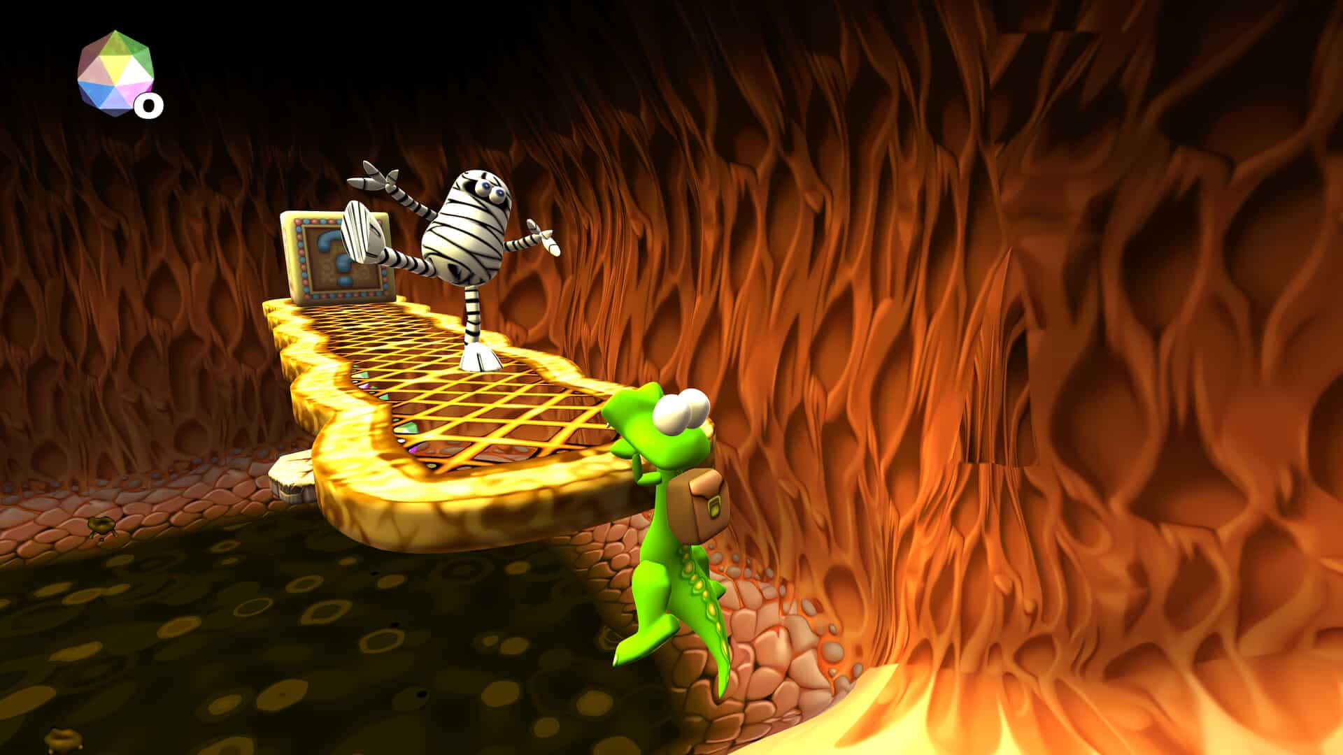 Croc legend of the gobbos rimasterizzato, il capitolo precedente a croc 2